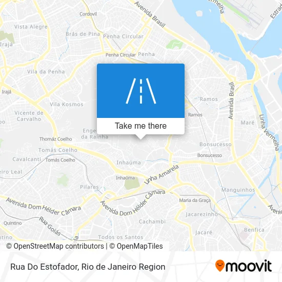 Rua Do Estofador map
