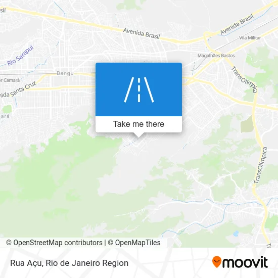 Rua Açu map