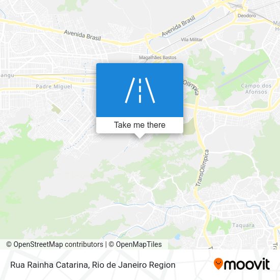 Rua Rainha Catarina map