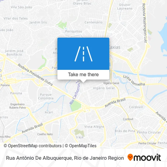 Rua Antônio De Albuquerque map