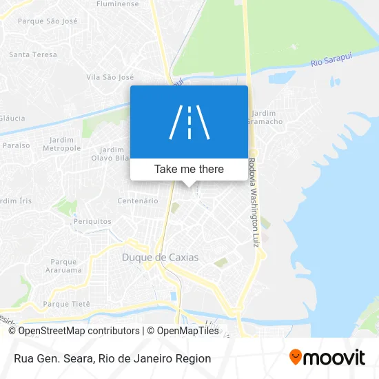 Rua Gen. Seara map