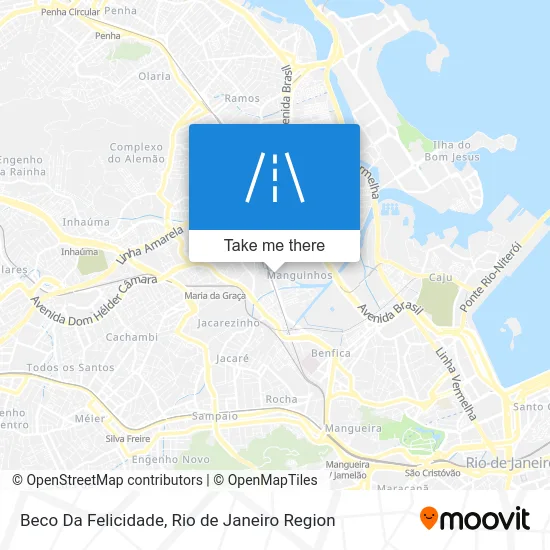 Beco Da Felicidade map