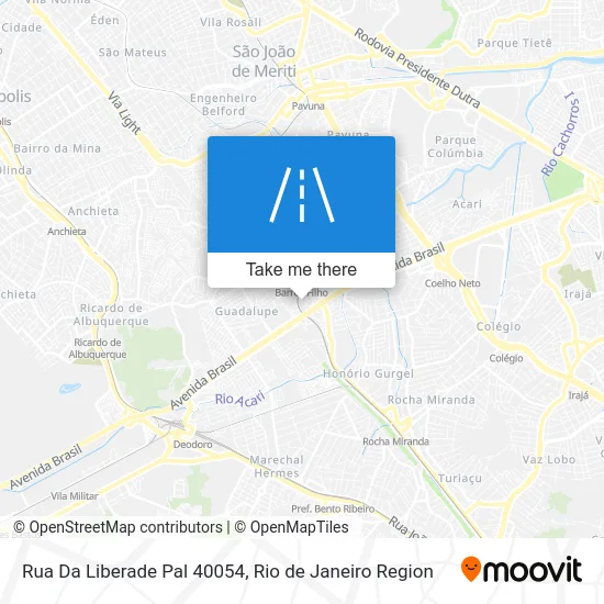 Rua Da Liberade Pal 40054 map
