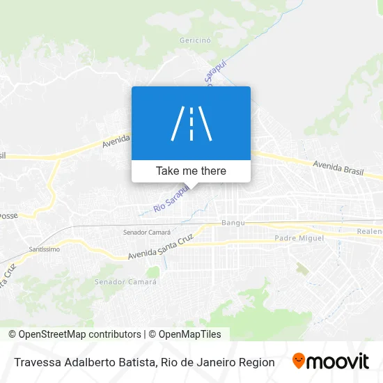 Travessa Adalberto Batista map