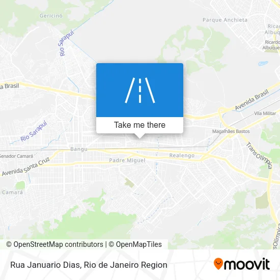 Rua Januario Dias map