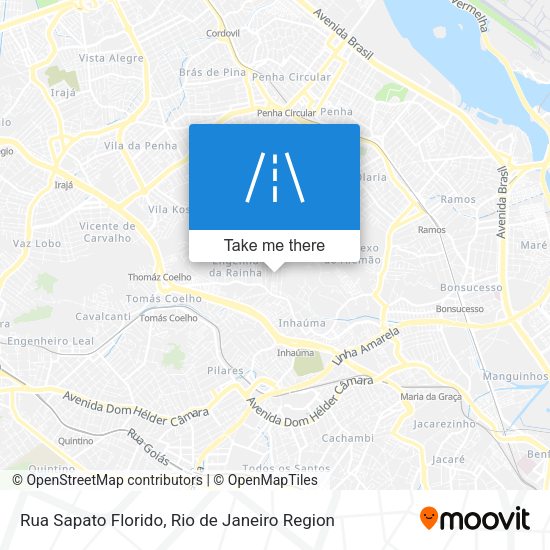 Rua Sapato Florido map