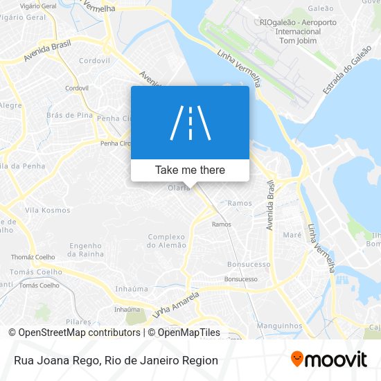 Rua Joana Rego map