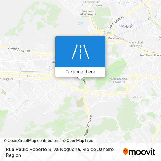 Rua Paulo Roberto Silva Nogueira map