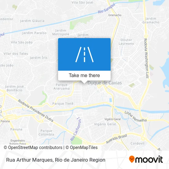 Rua Arthur Marques map