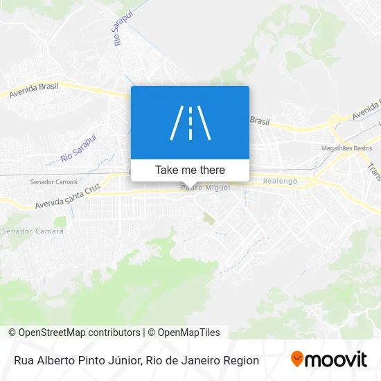 Rua Alberto Pinto Júnior map