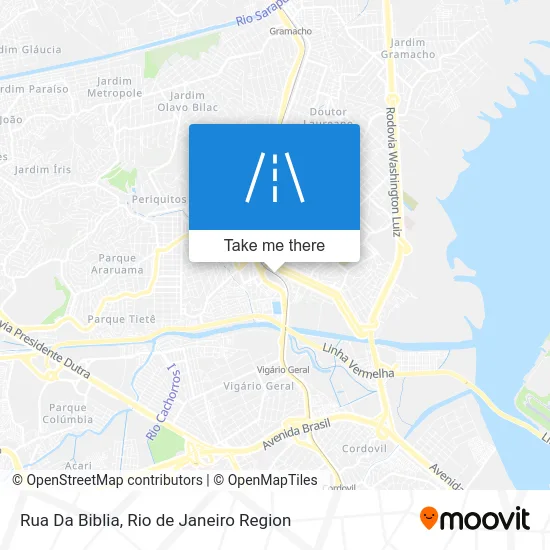 Rua Da Biblia map