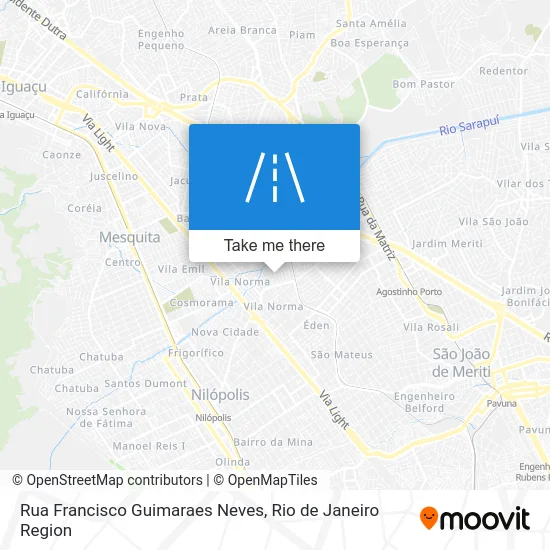 Rua Francisco Guimaraes Neves map