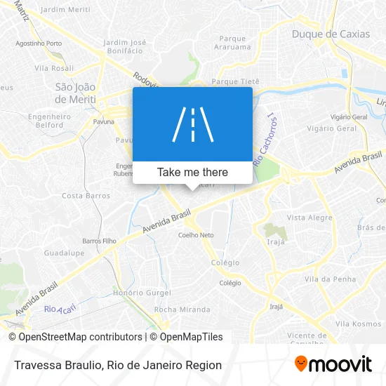 Travessa Braulio map