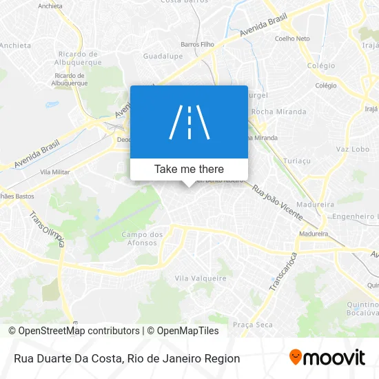 Rua Duarte Da Costa map