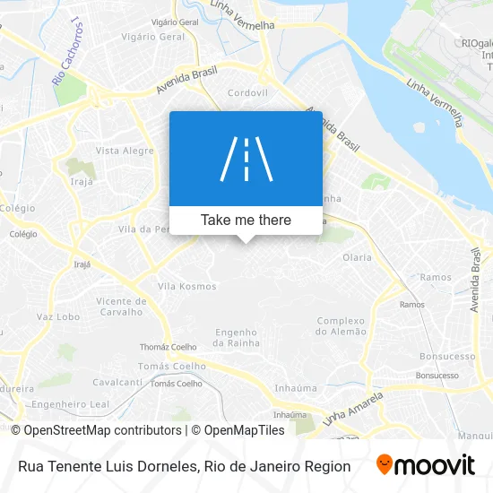 Rua Tenente Luis Dorneles map