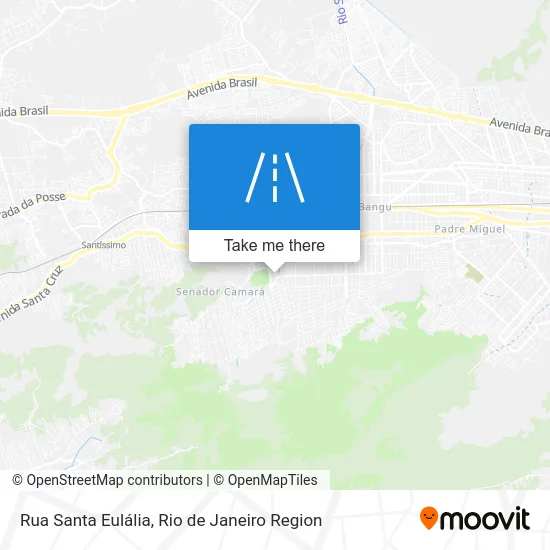 Rua Santa Eulália map