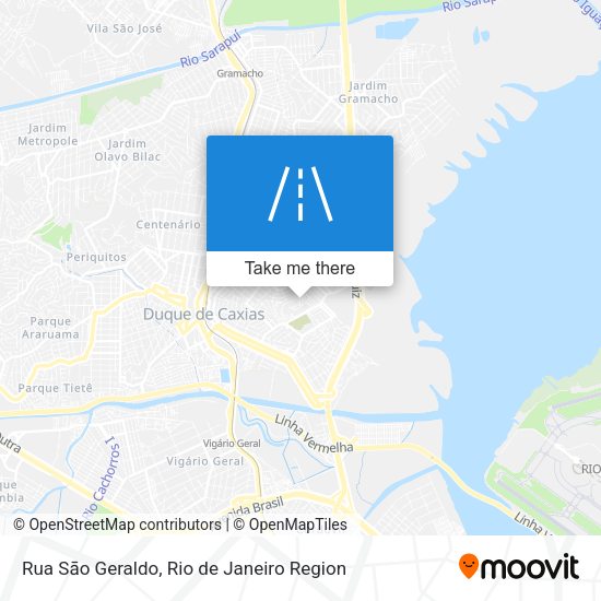 Rua Sāo Geraldo map