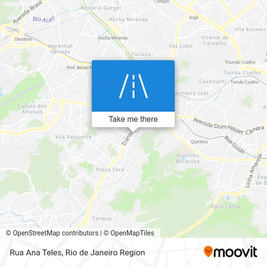 Rua Ana Teles map