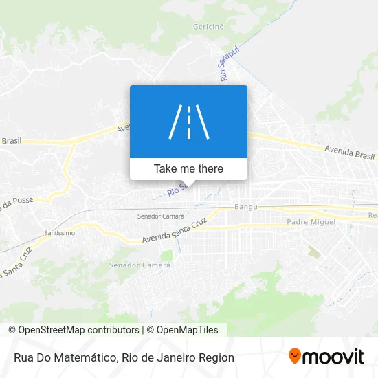 Rua Do Matemático map