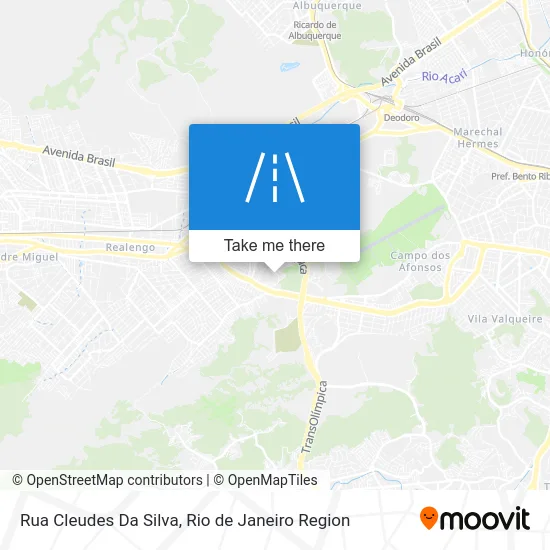 Rua Cleudes Da Silva map
