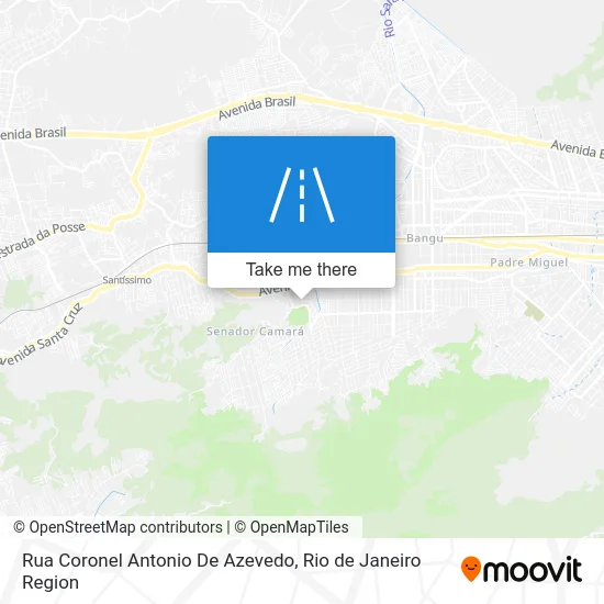 Rua Coronel Antonio De Azevedo map