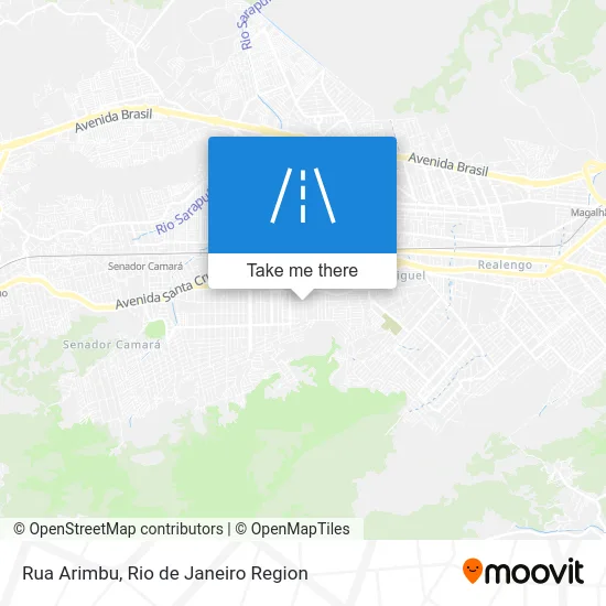 Rua Arimbu map