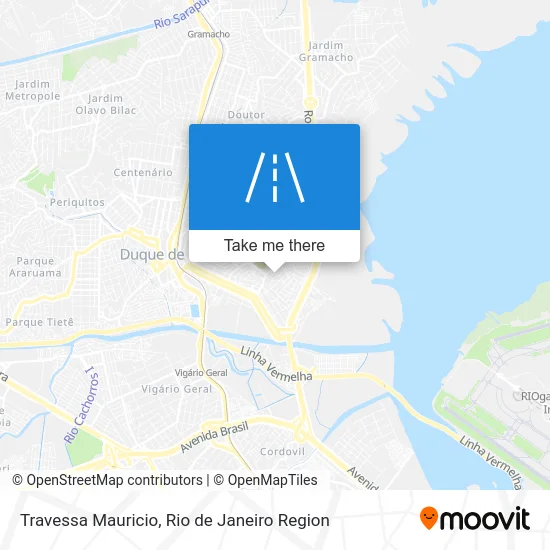 Travessa Mauricio map