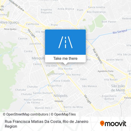 Rua Francisca Matias Da Costa map