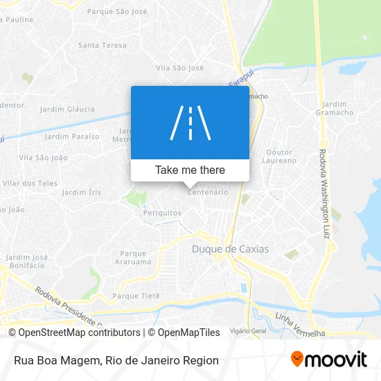 Rua Boa Magem map