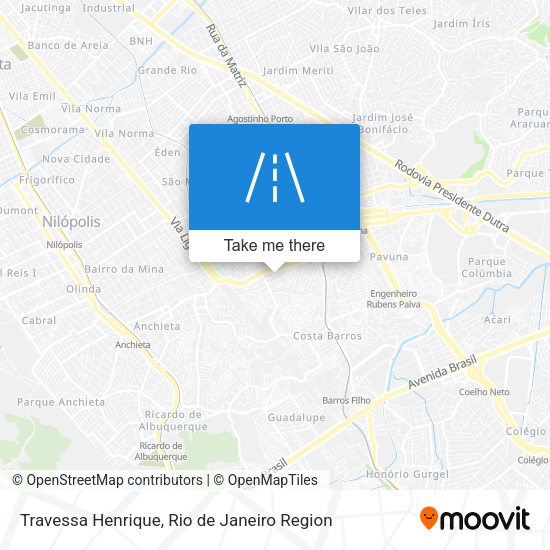 Travessa Henrique map
