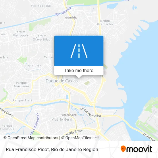 Rua Francisco Picot map