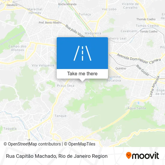 Rua Capitão Machado map