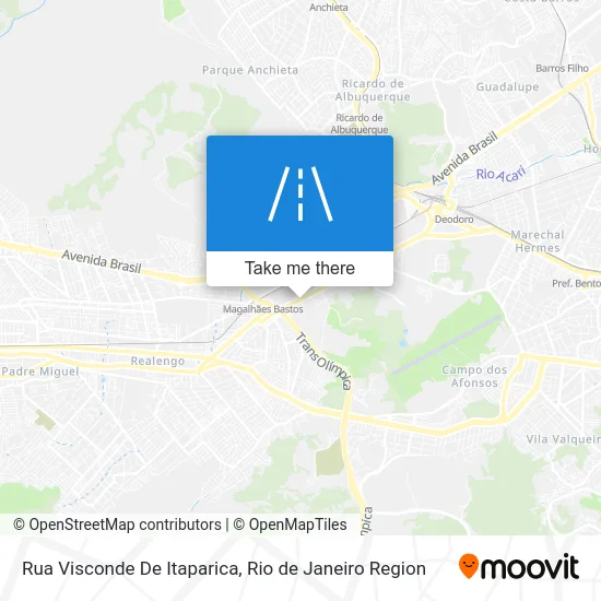 Rua Visconde De Itaparica map