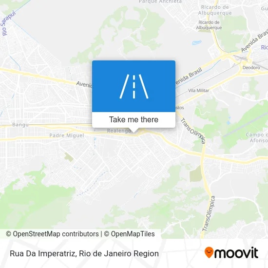 Rua Da Imperatriz map
