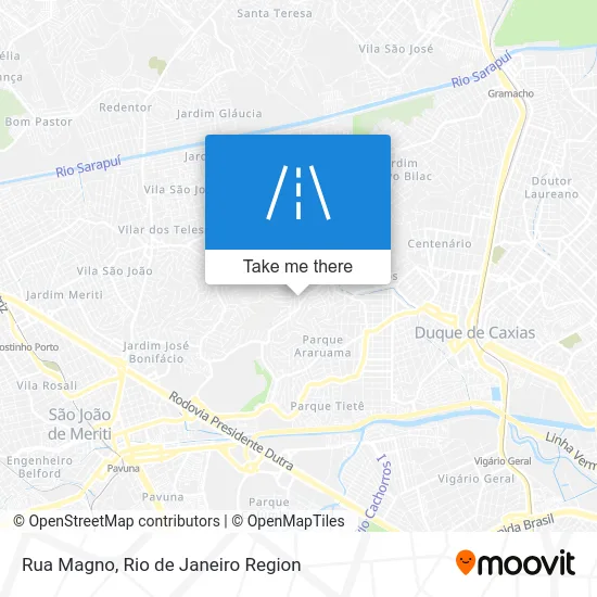 Rua Magno map