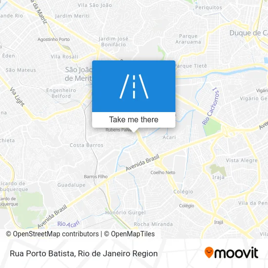 Rua Porto Batista map