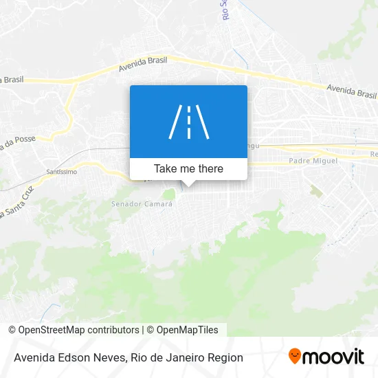 Avenida Edson Neves map