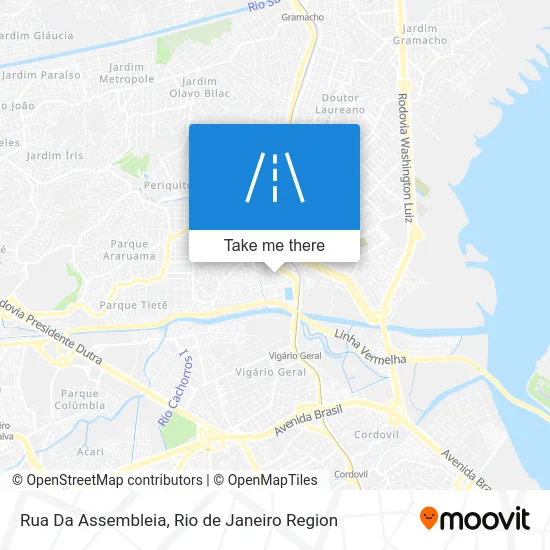 Rua Da Assembleia map