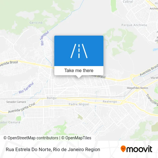 Rua Estrela Do Norte map
