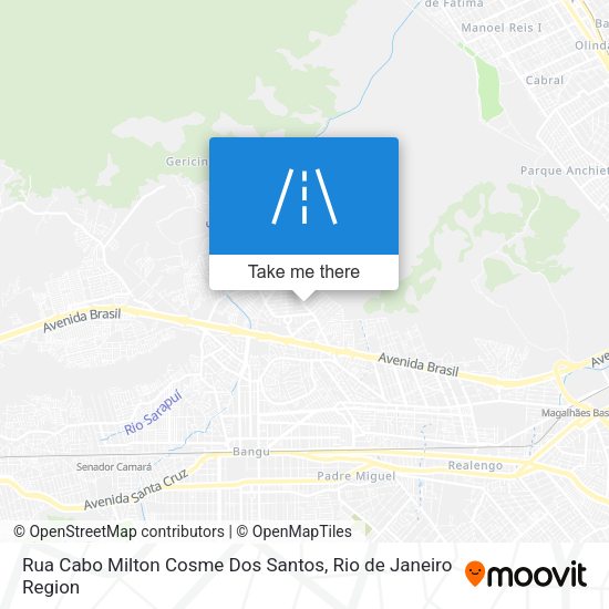 Rua Cabo Milton Cosme Dos Santos map