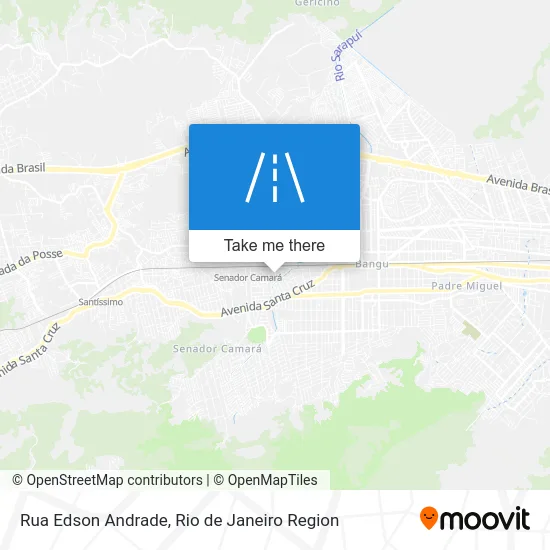 Rua Edson Andrade map