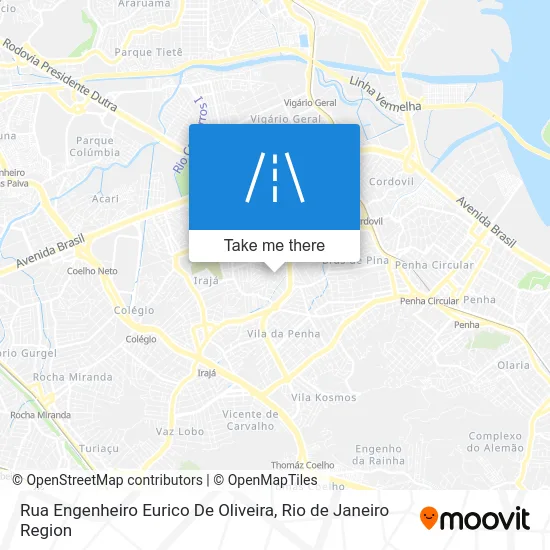 Rua Engenheiro Eurico De Oliveira map