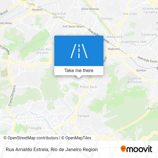 Rua Arnaldo Estrela map