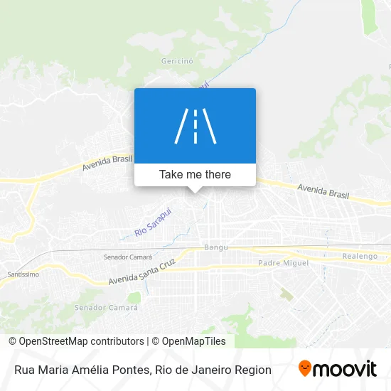 Rua Maria Amélia Pontes map