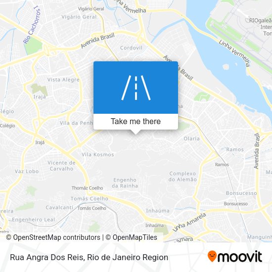 Rua Angra Dos Reis map