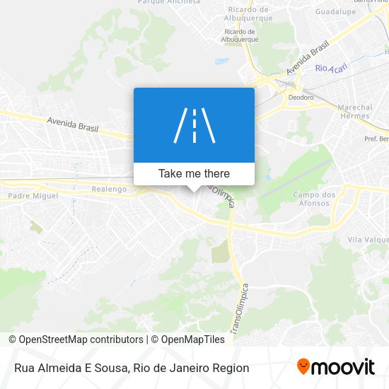 Rua Almeida E Sousa map
