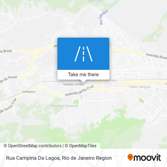 Rua Campina Da Lagoa map