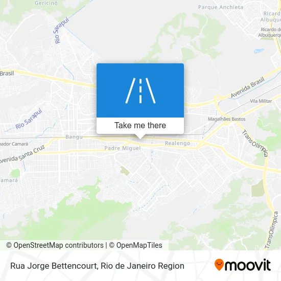 Rua Jorge Bettencourt map