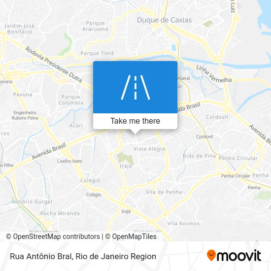 Rua Antônio Bral map