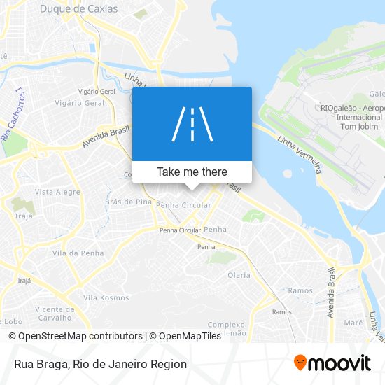 Rua Braga map